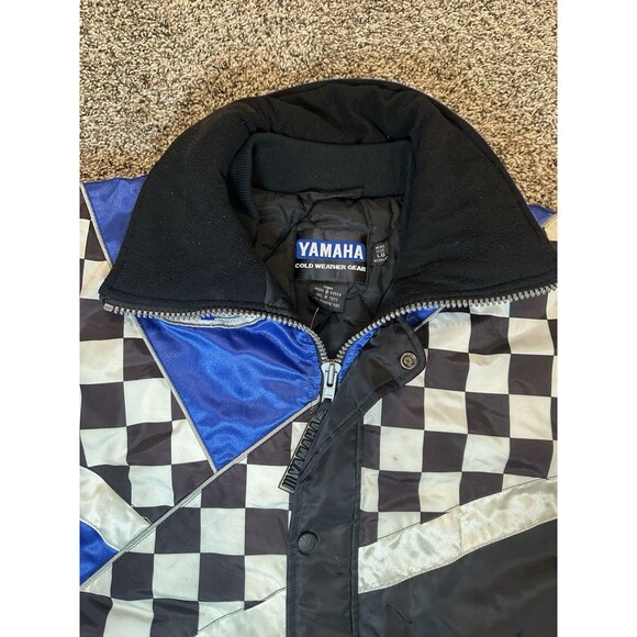 Vintage Yamaha Racing Cold Weather Gear Nylon Zip Jacket KOREA  Size Large Reg - Picture 5 of 9